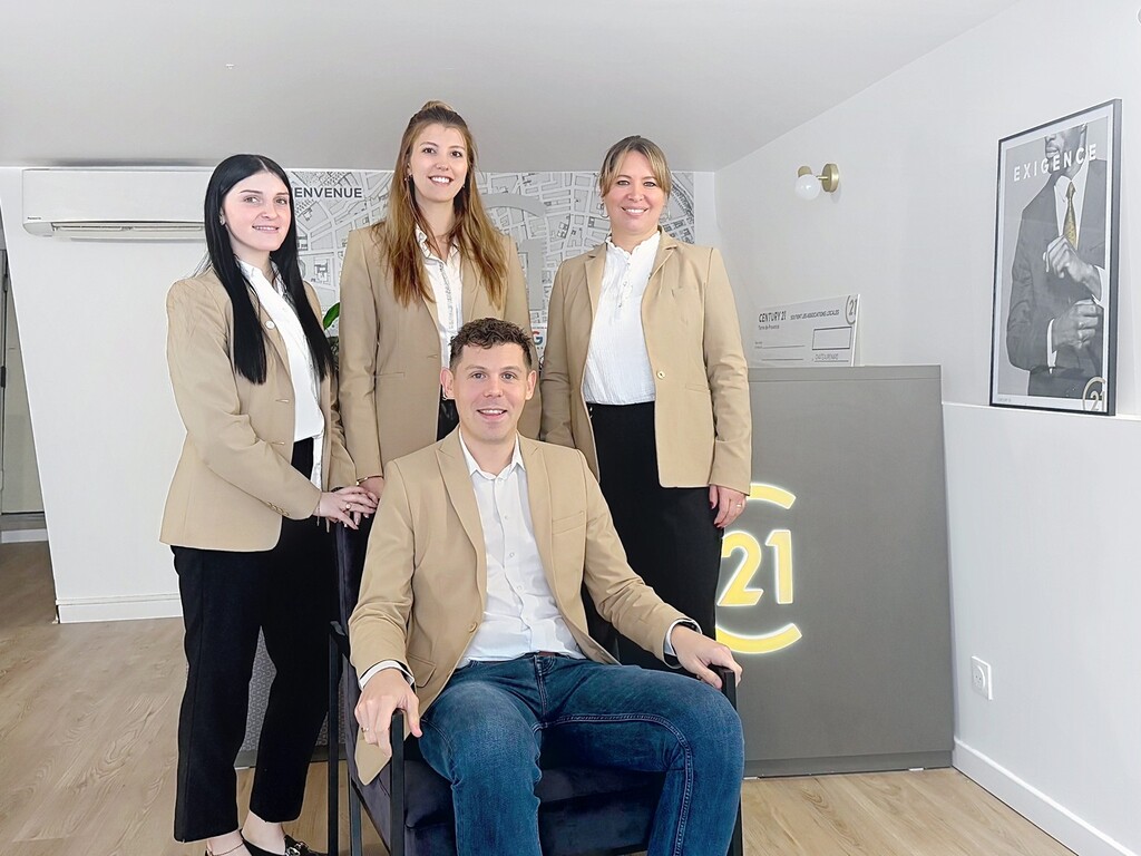 l'équipe de l'agence Terre de Provence