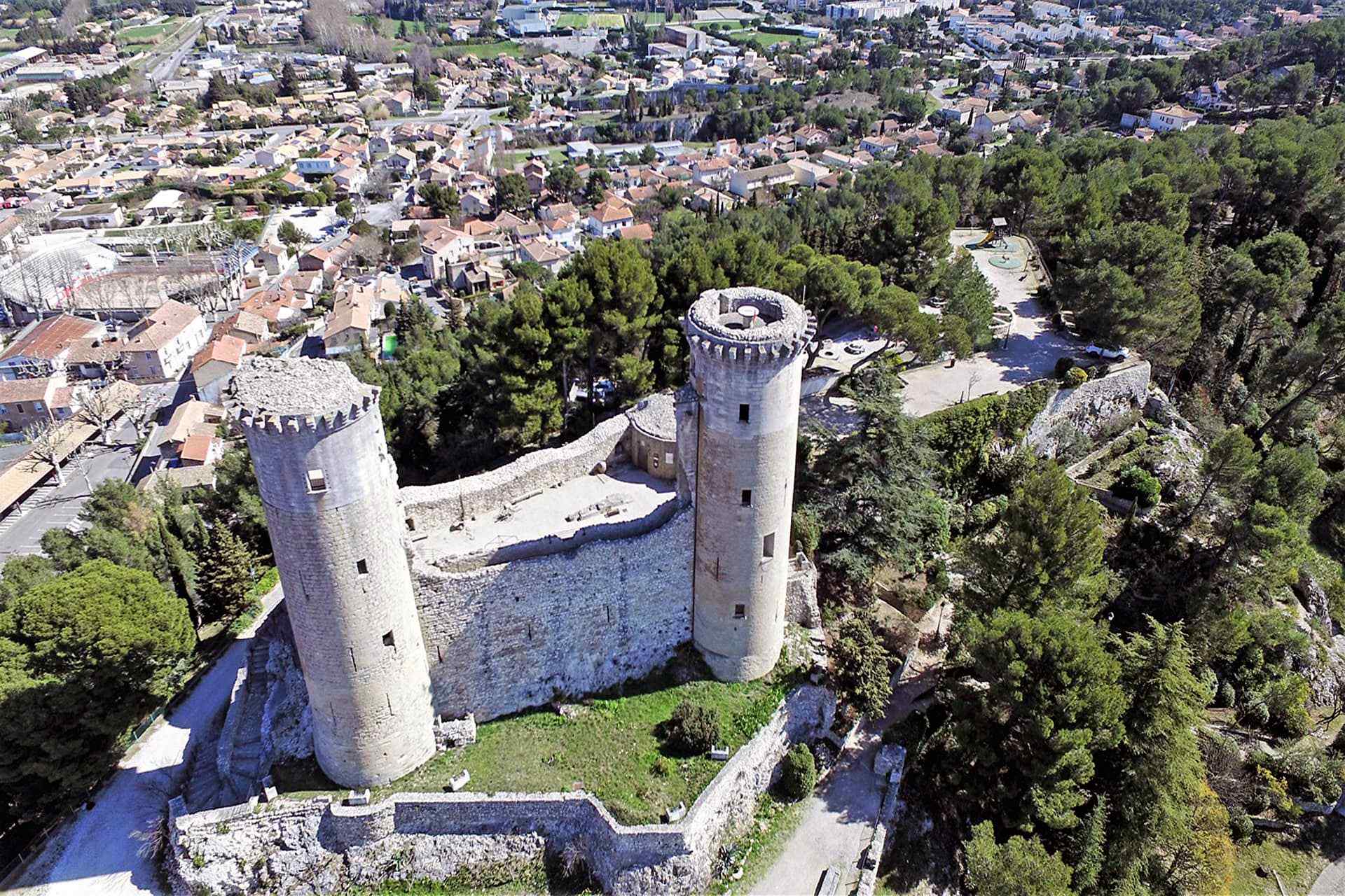 Vue de Châteaurenard