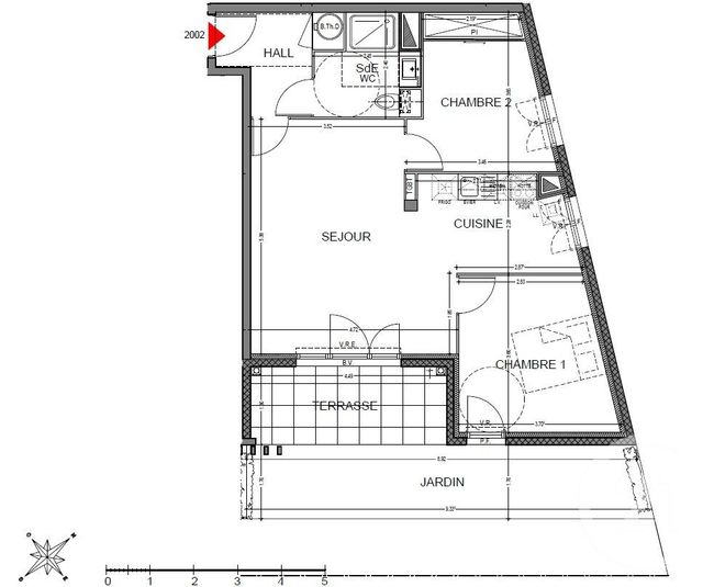 Appartement T3 à vendre - 3 pièces - 60.85 m2 - ST REMY DE PROVENCE - 13 - PROVENCE-ALPES-COTE-D-AZUR - Century 21 Terre De Provence