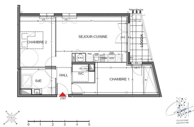 Appartement T3 à vendre - 3 pièces - 58.64 m2 - ST REMY DE PROVENCE - 13 - PROVENCE-ALPES-COTE-D-AZUR - Century 21 Terre De Provence