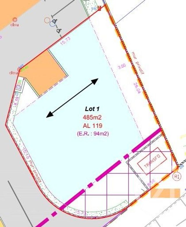 terrain à vendre - 485.0 m2 - CHATEAURENARD - 13 - PROVENCE-ALPES-COTE-D-AZUR - Century 21 Terre De Provence