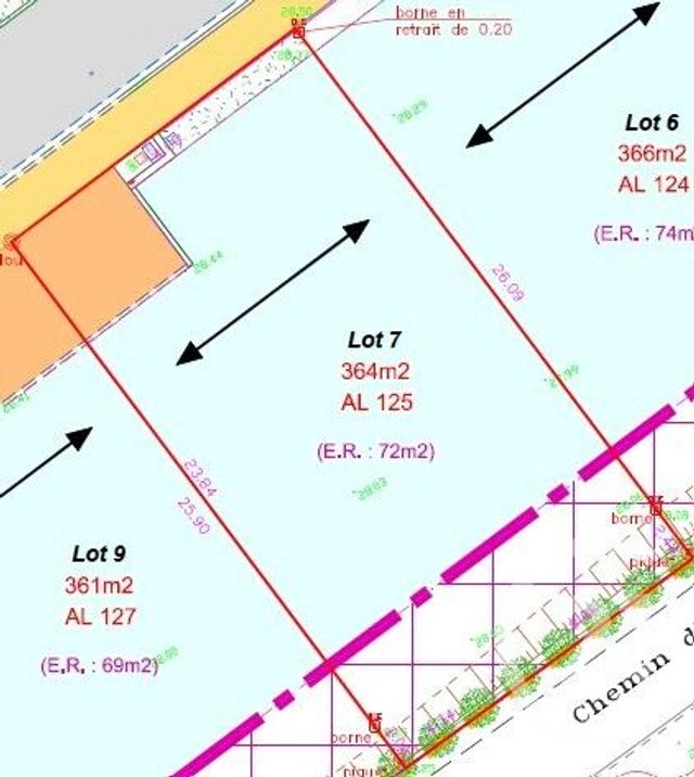 terrain à vendre - 364.0 m2 - CHATEAURENARD - 13 - PROVENCE-ALPES-COTE-D-AZUR - Century 21 Terre De Provence