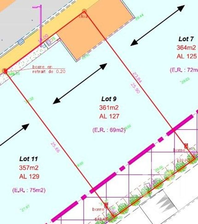 terrain à vendre - 361.0 m2 - CHATEAURENARD - 13 - PROVENCE-ALPES-COTE-D-AZUR - Century 21 Terre De Provence