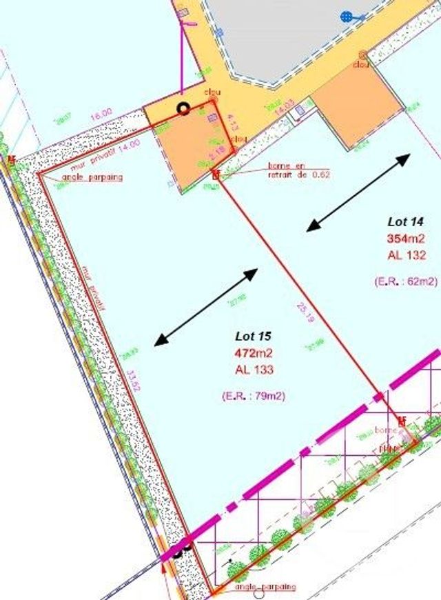 terrain à vendre - 472.0 m2 - CHATEAURENARD - 13 - PROVENCE-ALPES-COTE-D-AZUR - Century 21 Terre De Provence