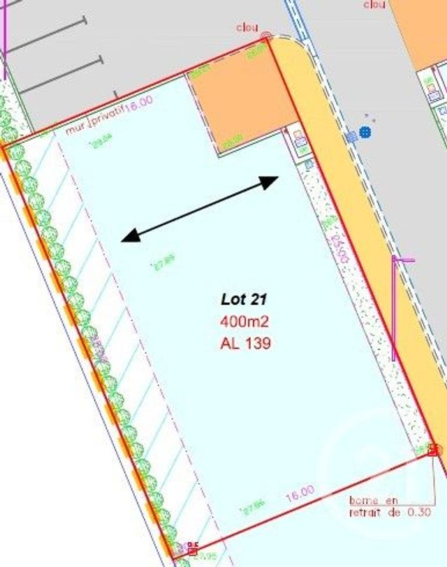 terrain à vendre - 400.0 m2 - CHATEAURENARD - 13 - PROVENCE-ALPES-COTE-D-AZUR - Century 21 Terre De Provence